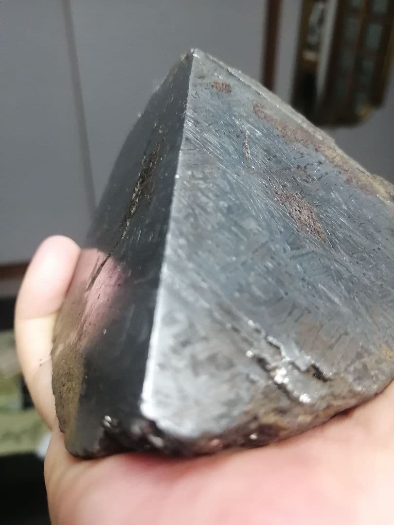 ★【ジャッキー】『超隕石』鉄隕石　隕石原石 1968g 隕石内部。