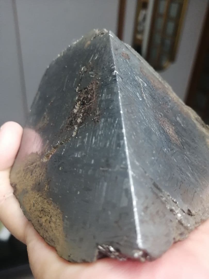 ★【ジャッキー】『超隕石』鉄隕石　隕石原石 1968g 隕石内部。