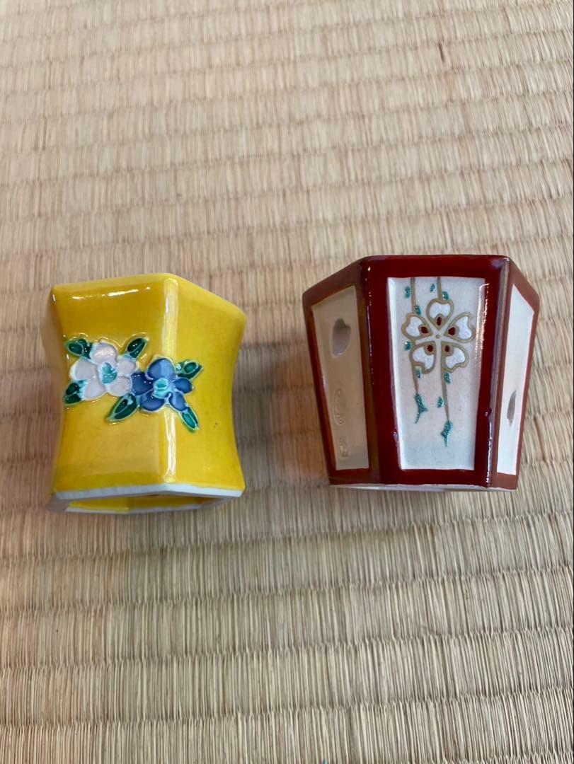 茶道具香合蓋置　堆朱　柚子　隅田川　砂金袋　お雛様　兎　つばき蓋置　ぼんぼり蓋置