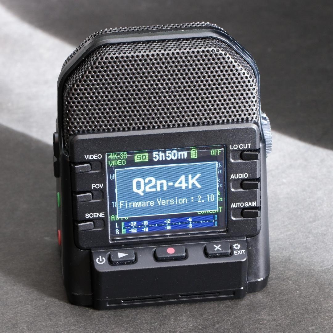 ビデオカメラ ZOOM Handy Video Recorder Q2n-4K