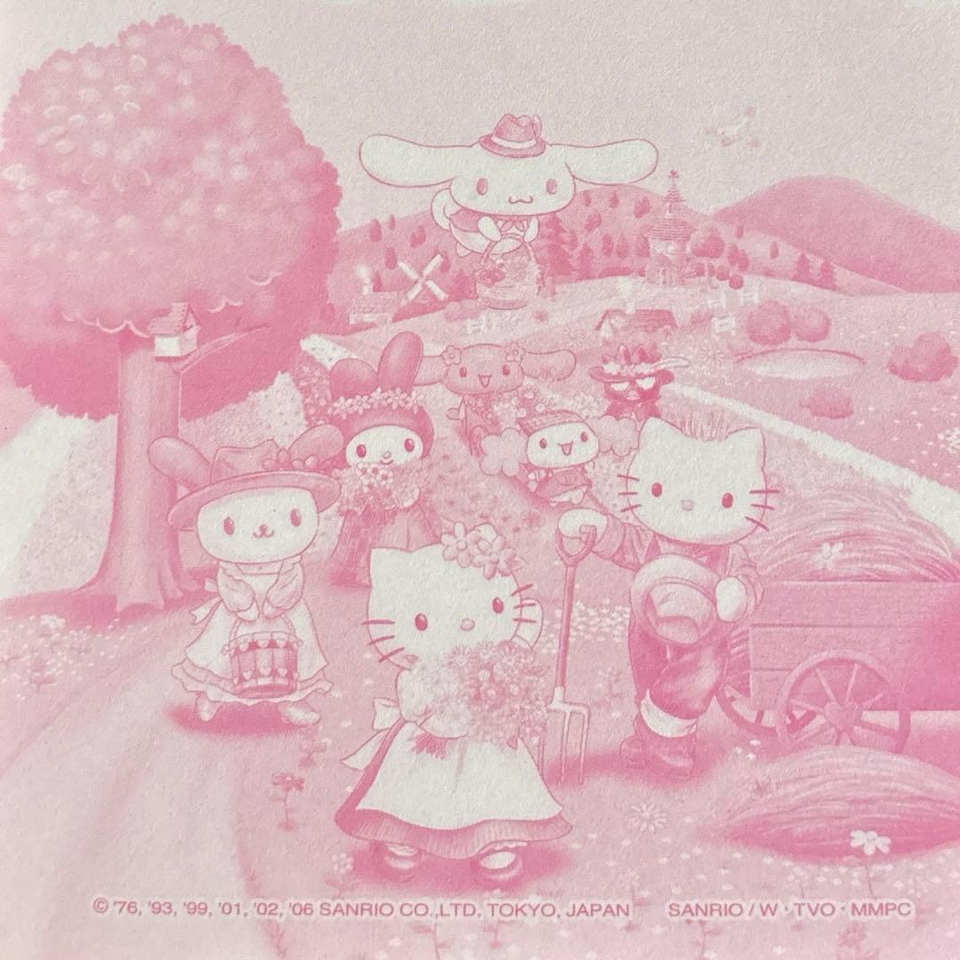 【激レア】ハローキティ　シナモロール　コージー・ビレッジ・ドリームズ メモ帳