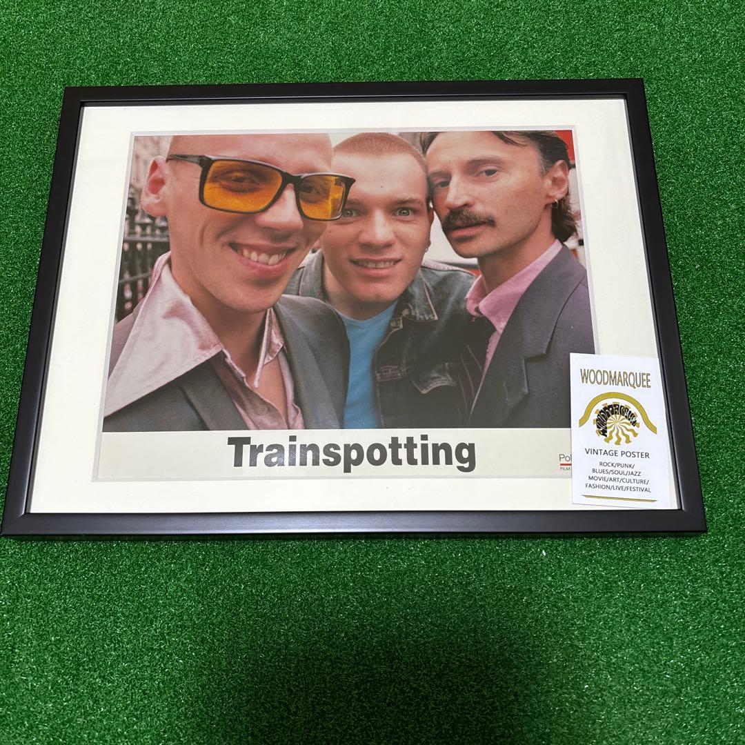 【Trainspotting】フランス版ロビーカード(額付き)