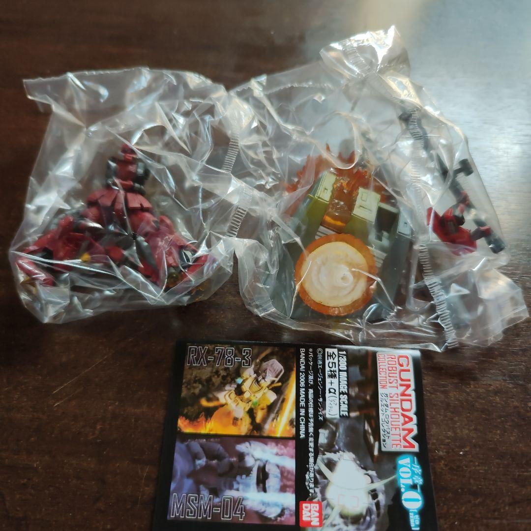 ガンダムロウバストシルエットコレクションシークレット入り全１２種