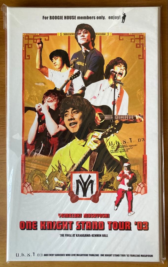 【未開封】山崎まさよし ONE KNIGHT STAND TOUR '03