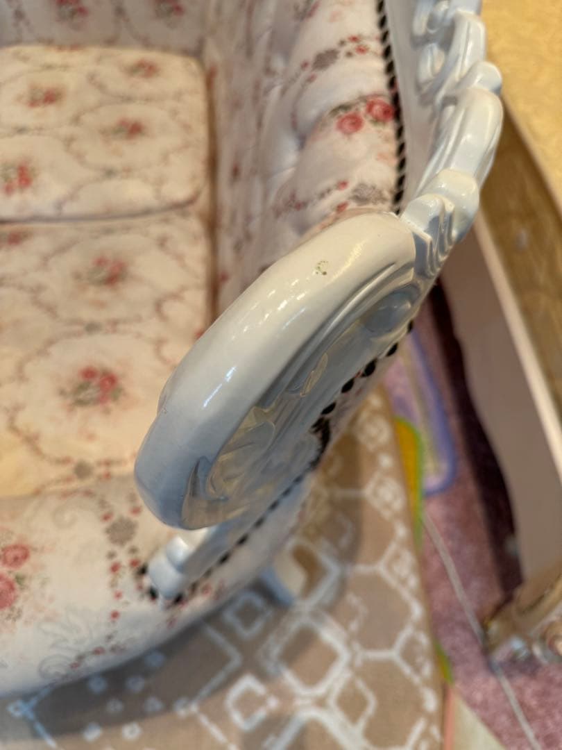 ロココ調　ソファー 2人掛けスウィートローズSymphony 浜崎あゆみ