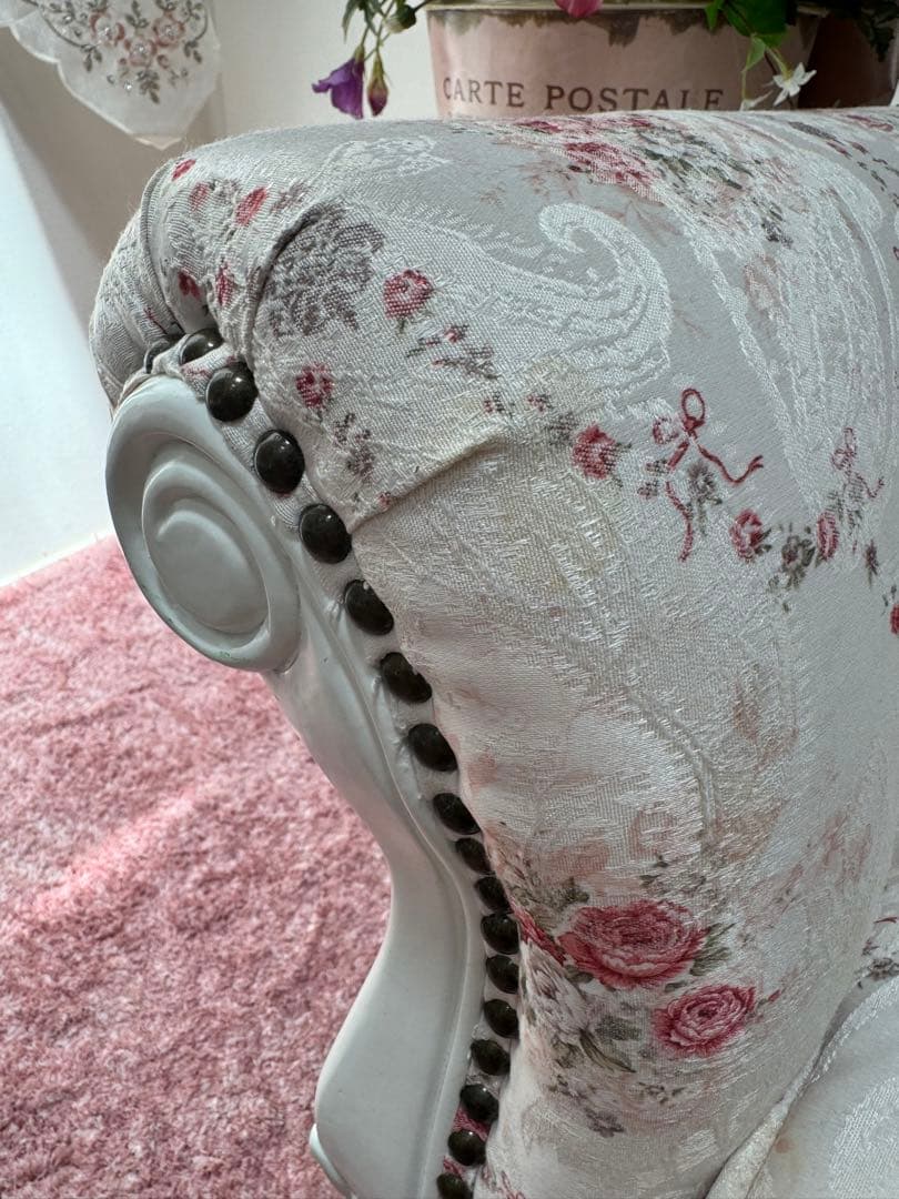 ロココ調　ソファー 2人掛けスウィートローズSymphony 浜崎あゆみ