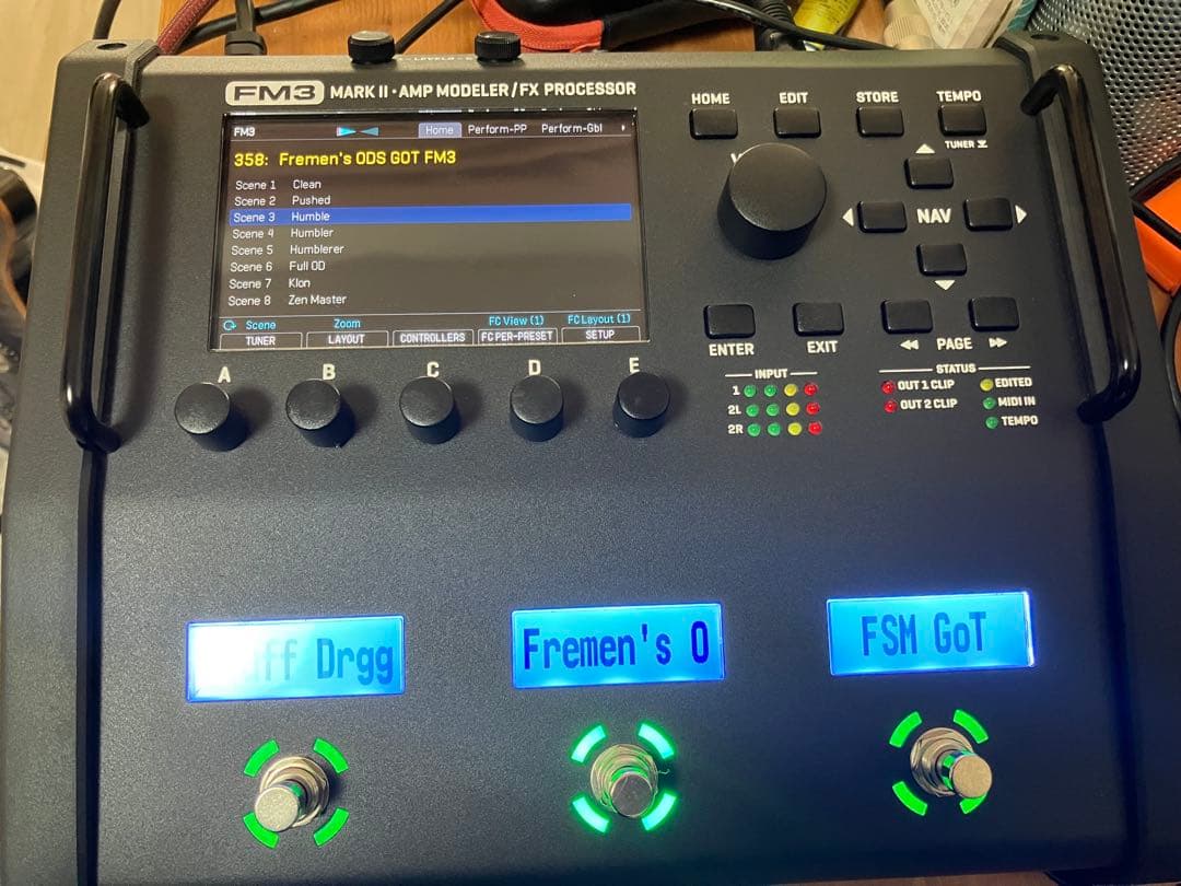 ギター FM3 MARK II TURBO Fractal Audio Systems