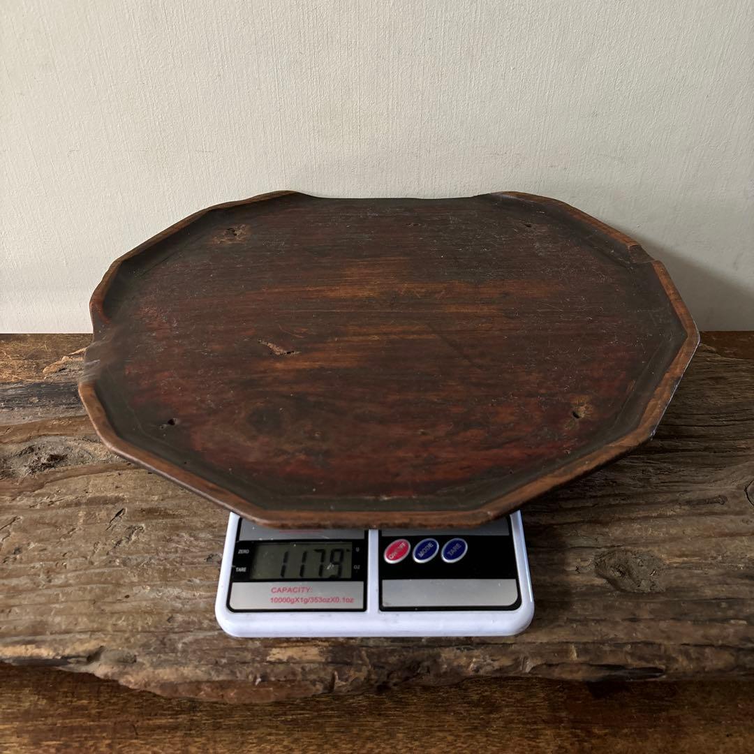 李朝十二角膳天板その69盆.古道具.骨董品.韓国骨董. Antique.酒器盆