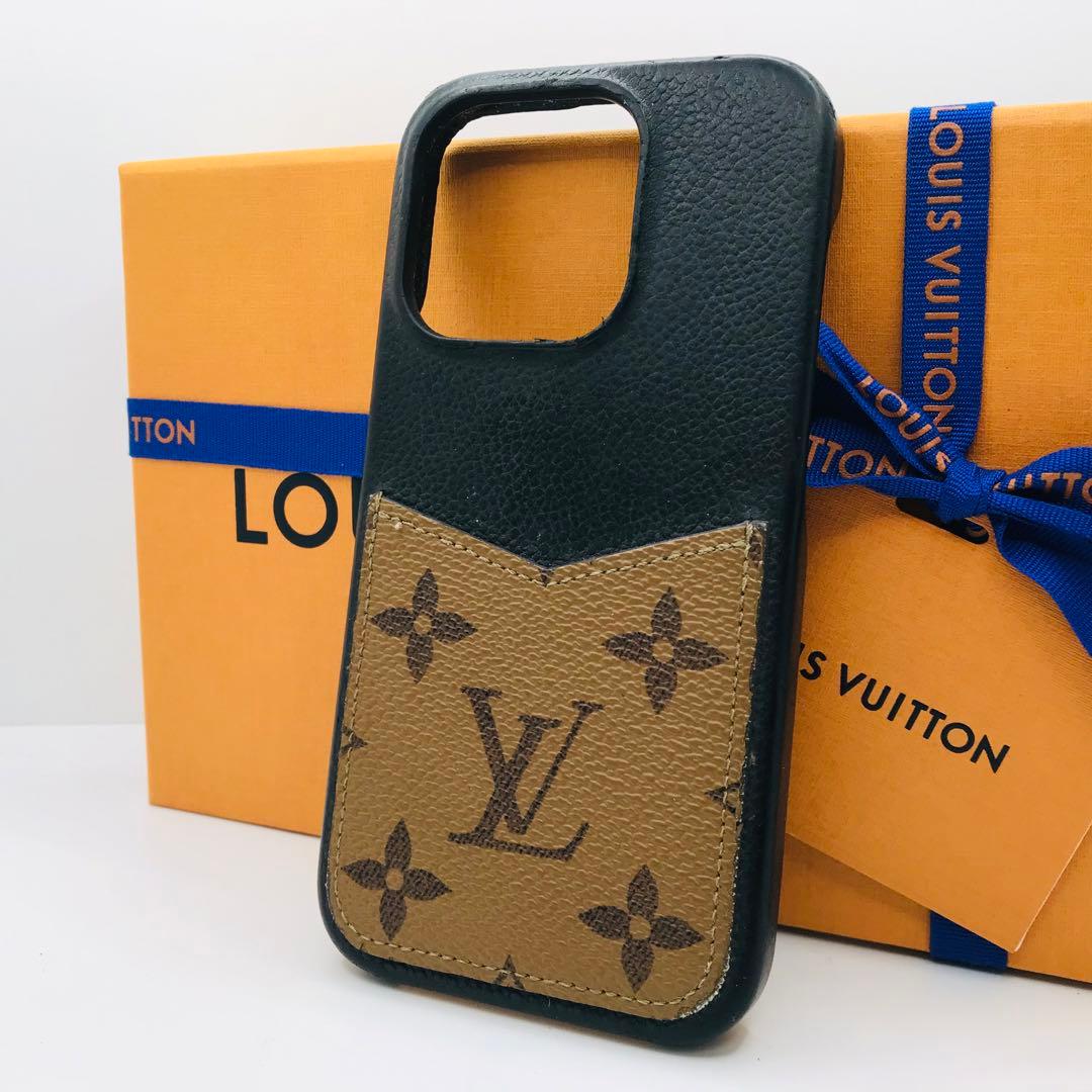 ルイヴィトン✨モノグラム リバース iPhone15PRO用ケース スマホケース