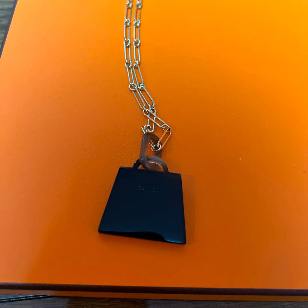 HERMES ネックレス　ペンダント　フュージョン　アミュレット