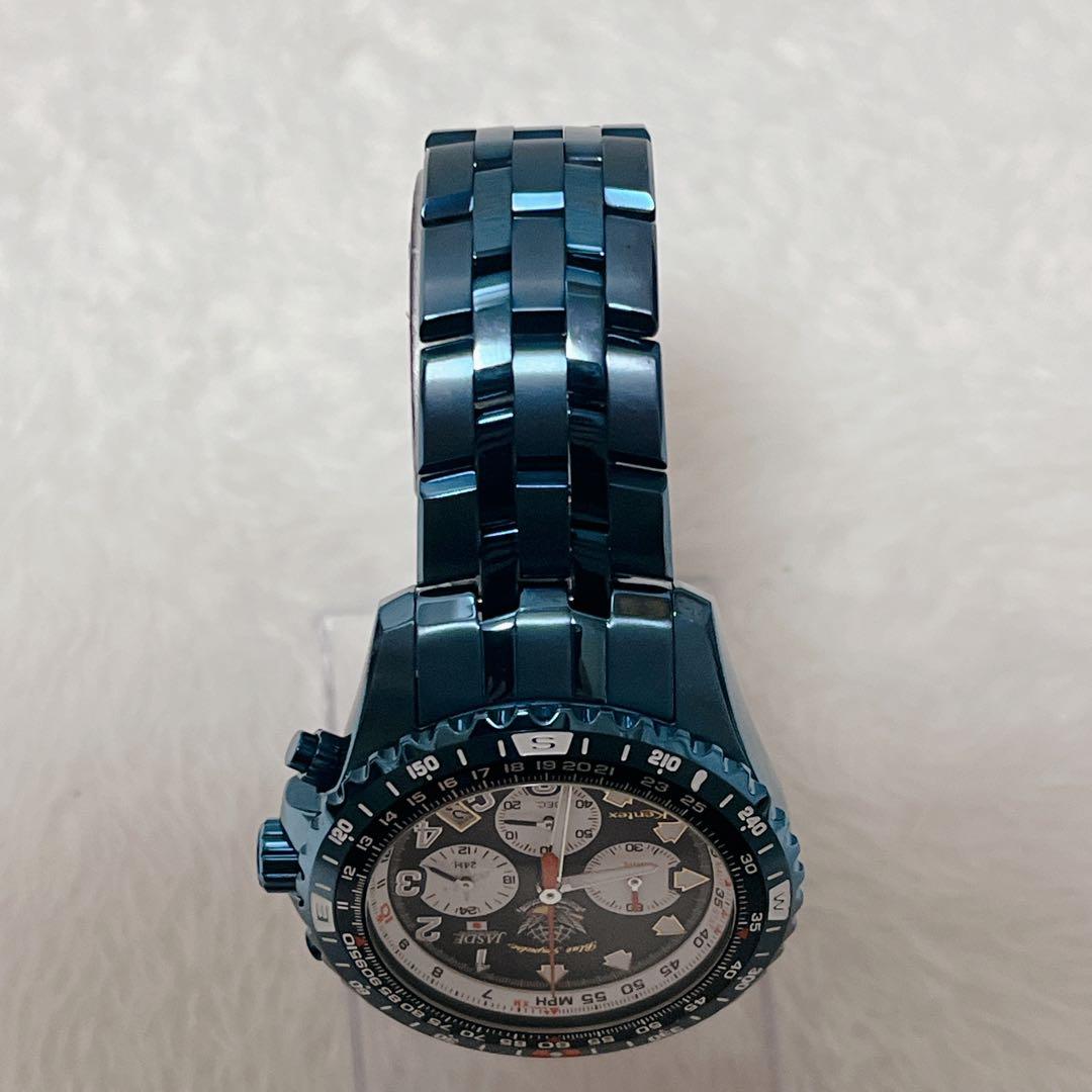 【美品】 KENTEX ブルーインパルス オールブルーチタン S683M-07