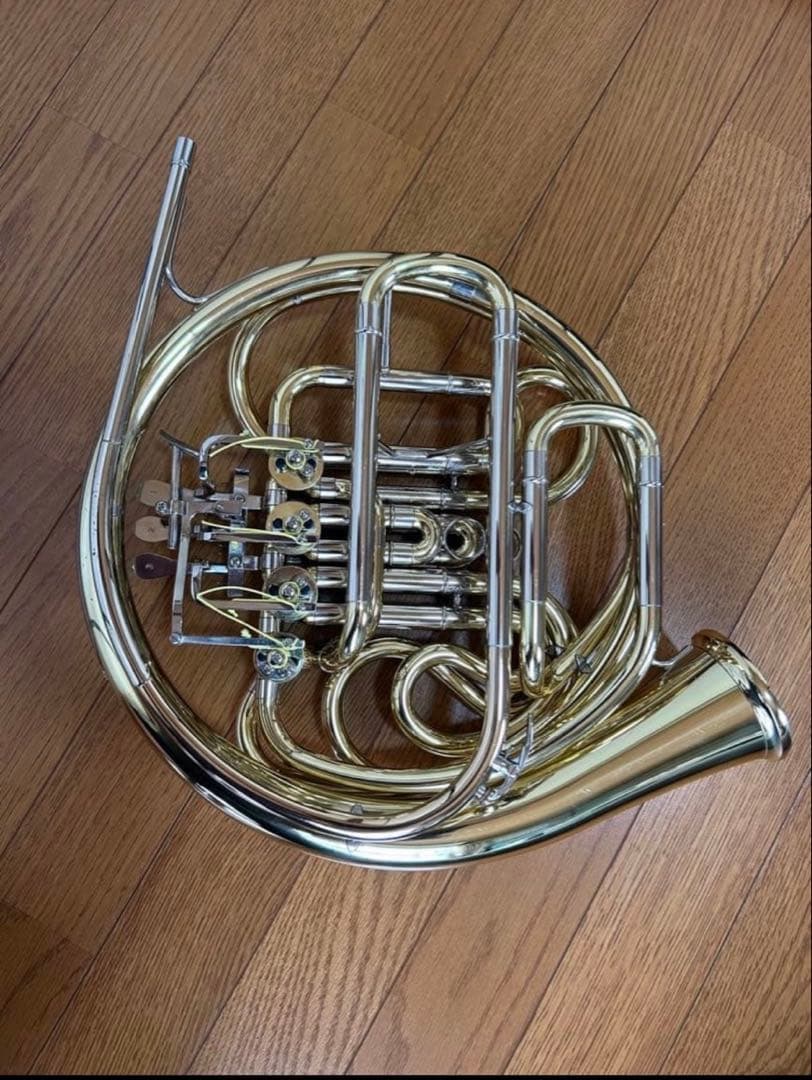 YAMAHAフルダブルホルンYHR-567Dケース付アレキ 8F