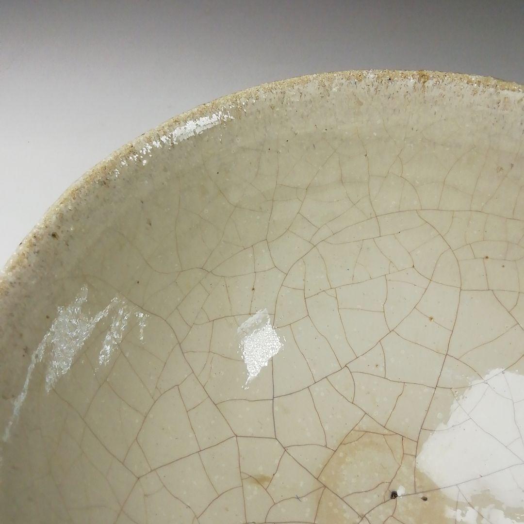 Ｔ１５３　茶碗　『斑唐津茶碗』『帆柱窯　中嶋紀文』　共箱　抹茶碗　茶道具