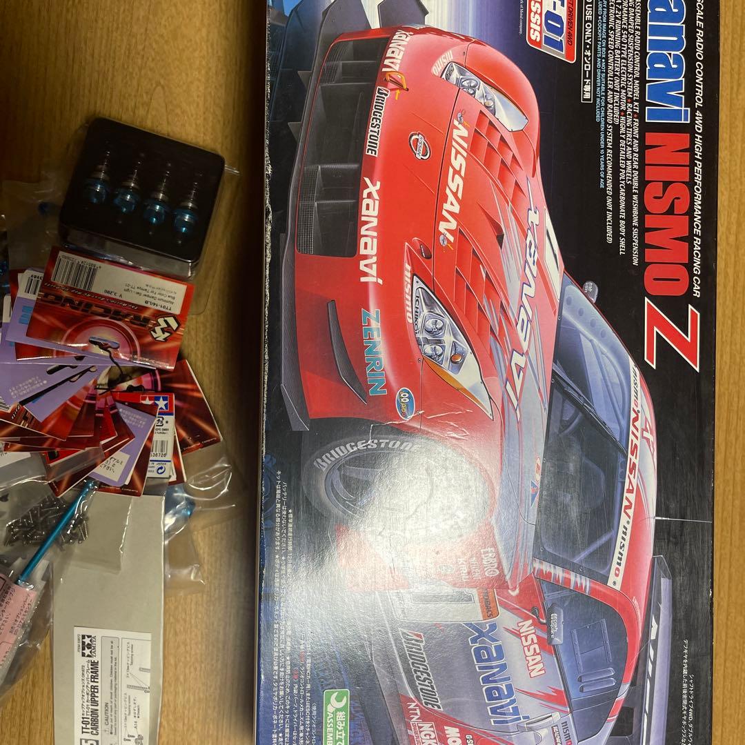 絶版入手困難タミヤtt-01ザナヴィニスモZ未組み立て社外パーツ付き