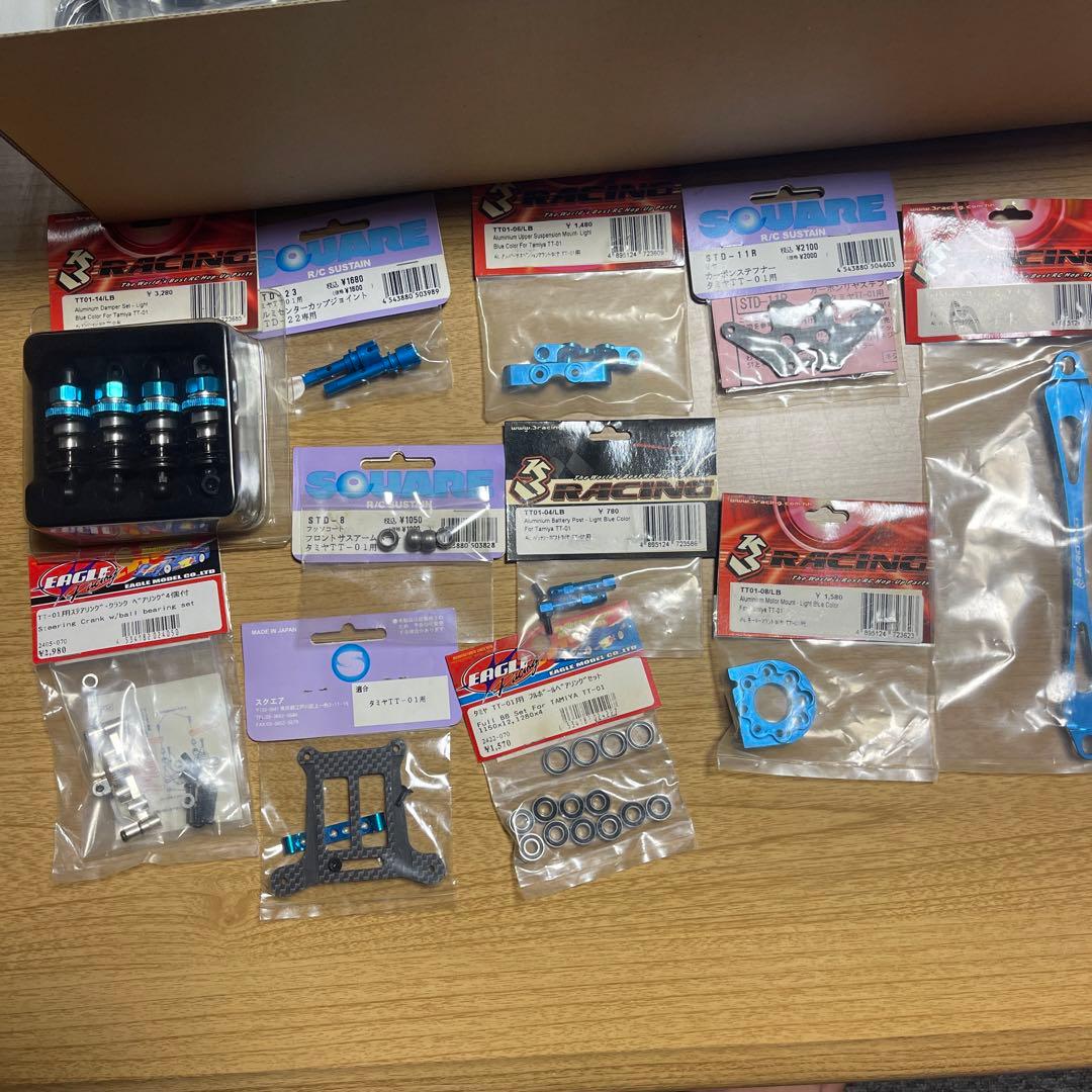 絶版入手困難タミヤtt-01ザナヴィニスモZ未組み立て社外パーツ付き