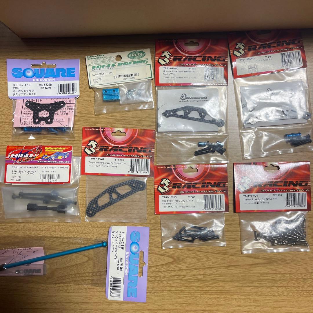 絶版入手困難タミヤtt-01ザナヴィニスモZ未組み立て社外パーツ付き