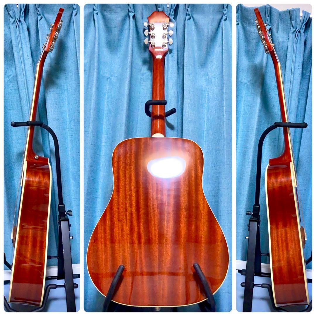 【牛骨☆エレアコ】Epiphone☆ハミングバード！【弾き易く調整☆新品の弦】