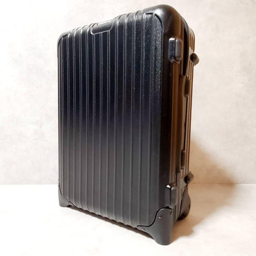 【良品】リモワ サルサ スーツケース キャリーケース 35L 2輪 ブラック