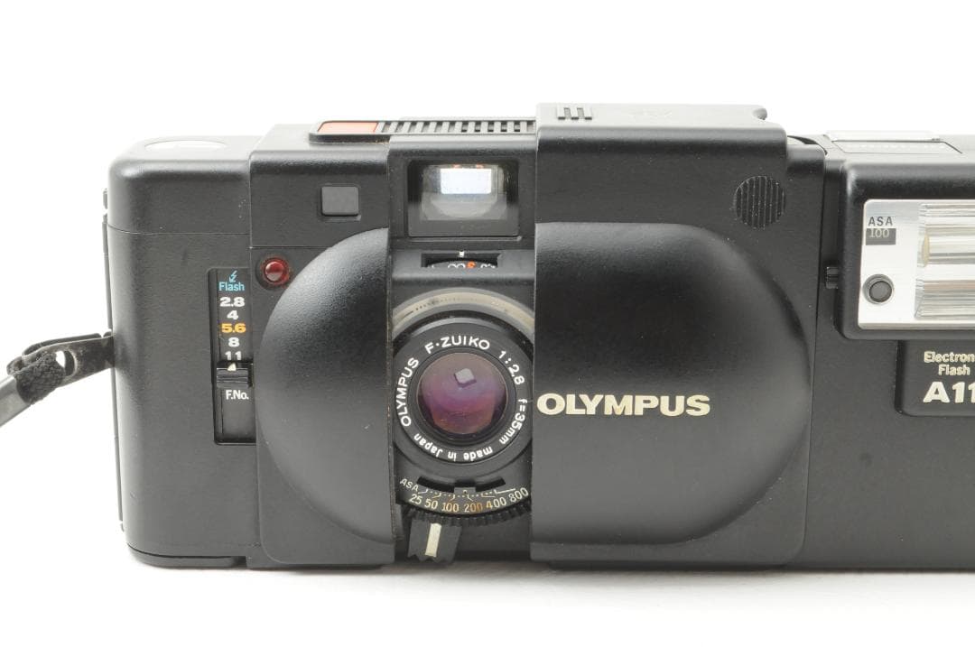 OLYMPUS オリンパス XA & フラッシュA11 コンパクトフィルムカメラ