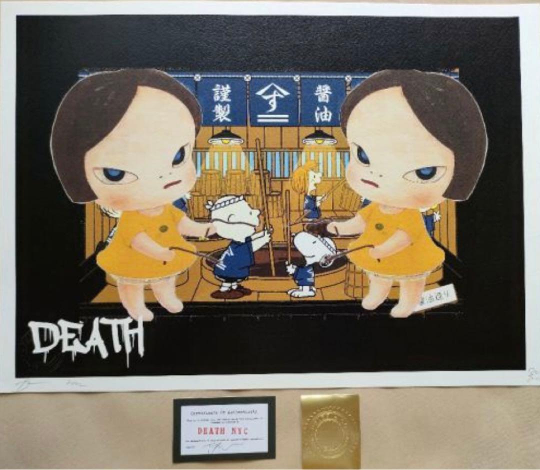 DEATH NYC 世界限定100枚 アートポスター 奈良美智32