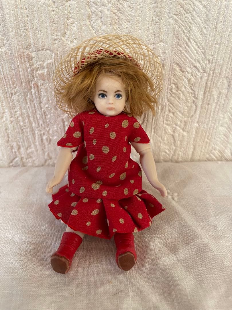 ビスクドール23 ミニョネット 女の子 ドール ミニュチュア オールビスク