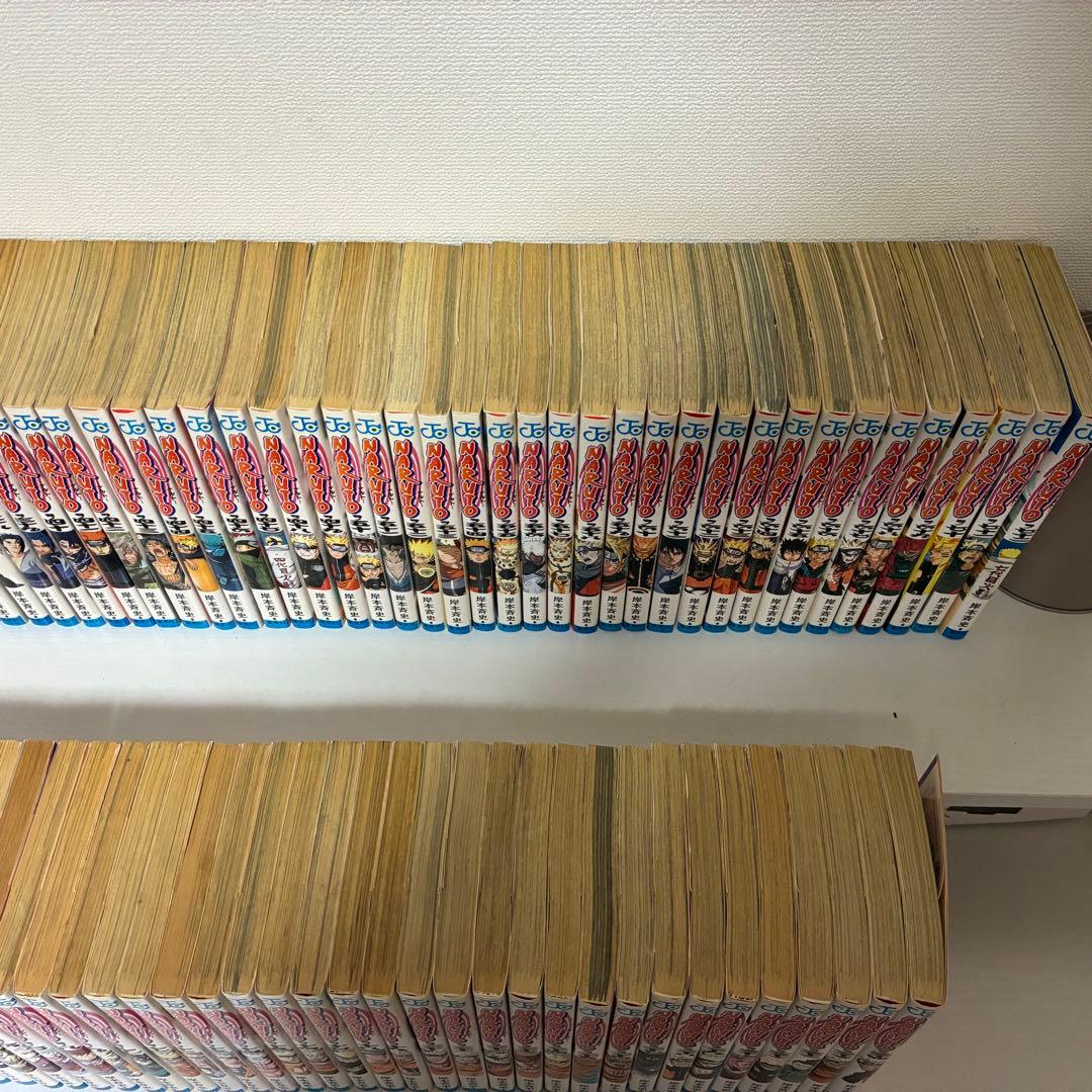 【やまねこ】ナルト　NARUTO 漫画　全巻セット　72巻　小説　外伝