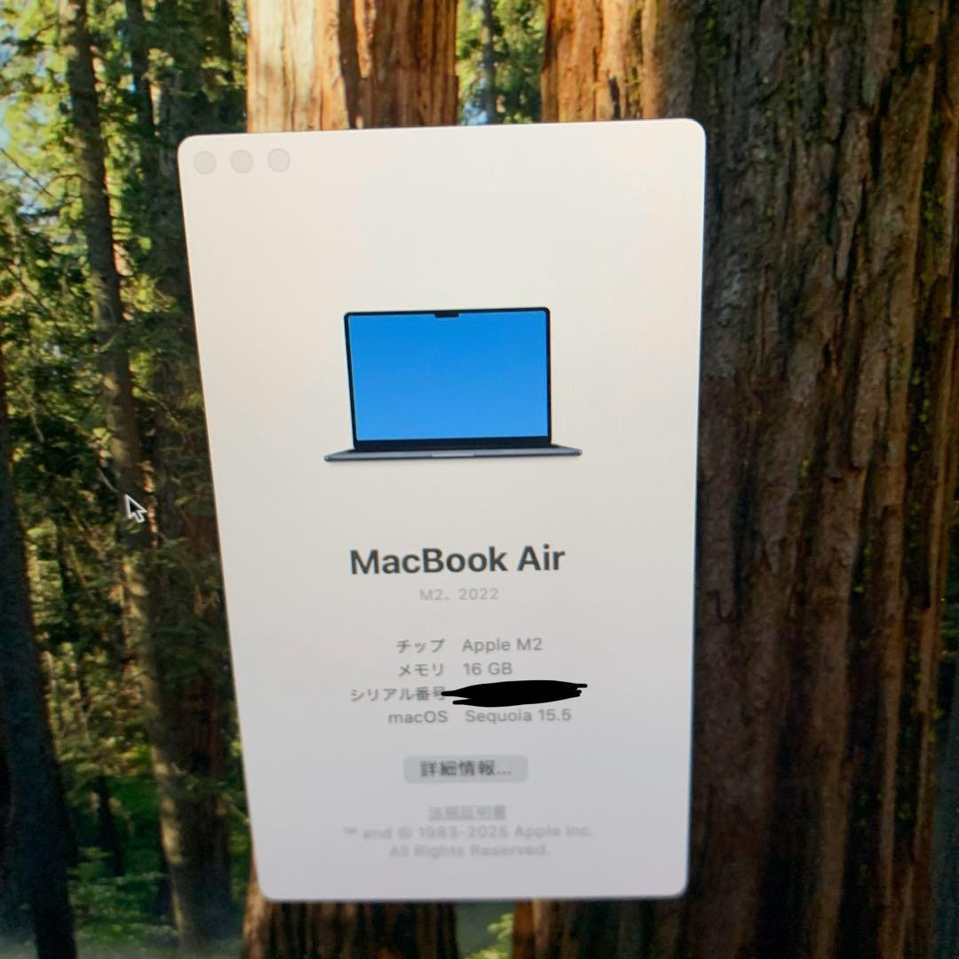 AppleMacbook Air M2 16GB/512GB US配列 B品特価