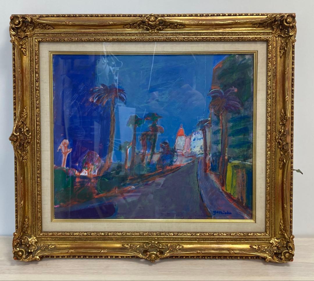 吉岡耕ニ　絵画　「ニース」