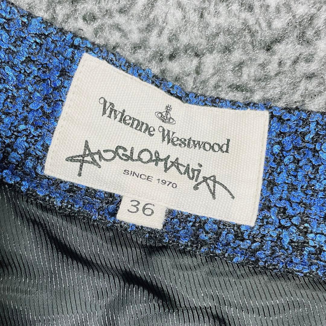 VivienneWestwood ANGLOMANIA 箔ツイードスカート
