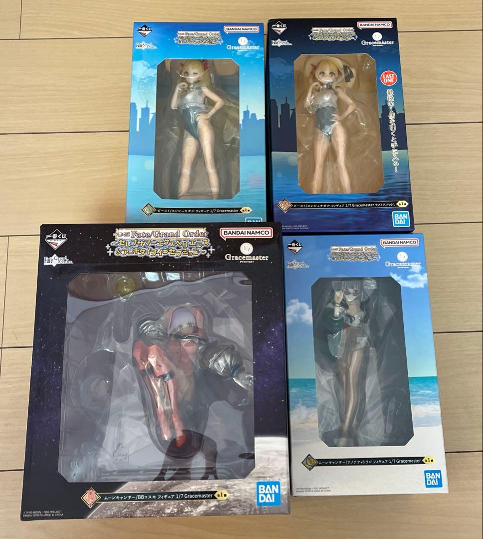 一番くじFate A賞、B賞、C賞、ラストワン賞 コンプリートセット おまけ付き