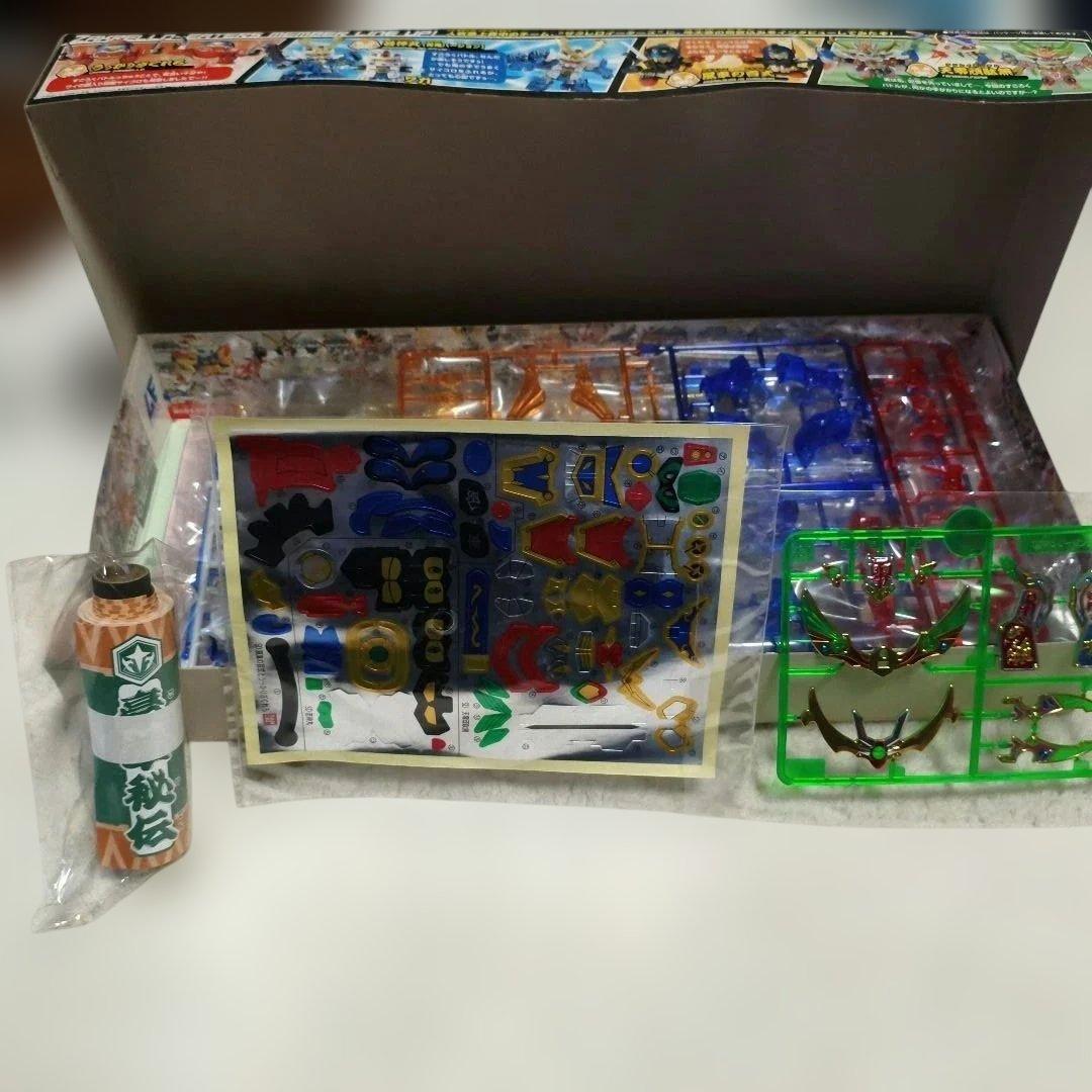 ヤ*ベ様 SDガンダム 武者バトル最強チーム 未組立 輝羅鋼入り