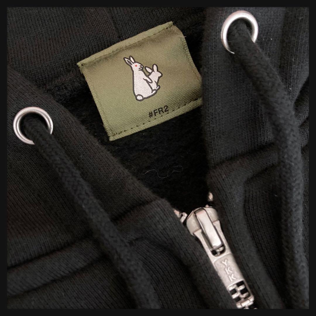 【入手困難】FR2 月 伊勢限定カラー サークルロゴ ジップパーカー レア 美品