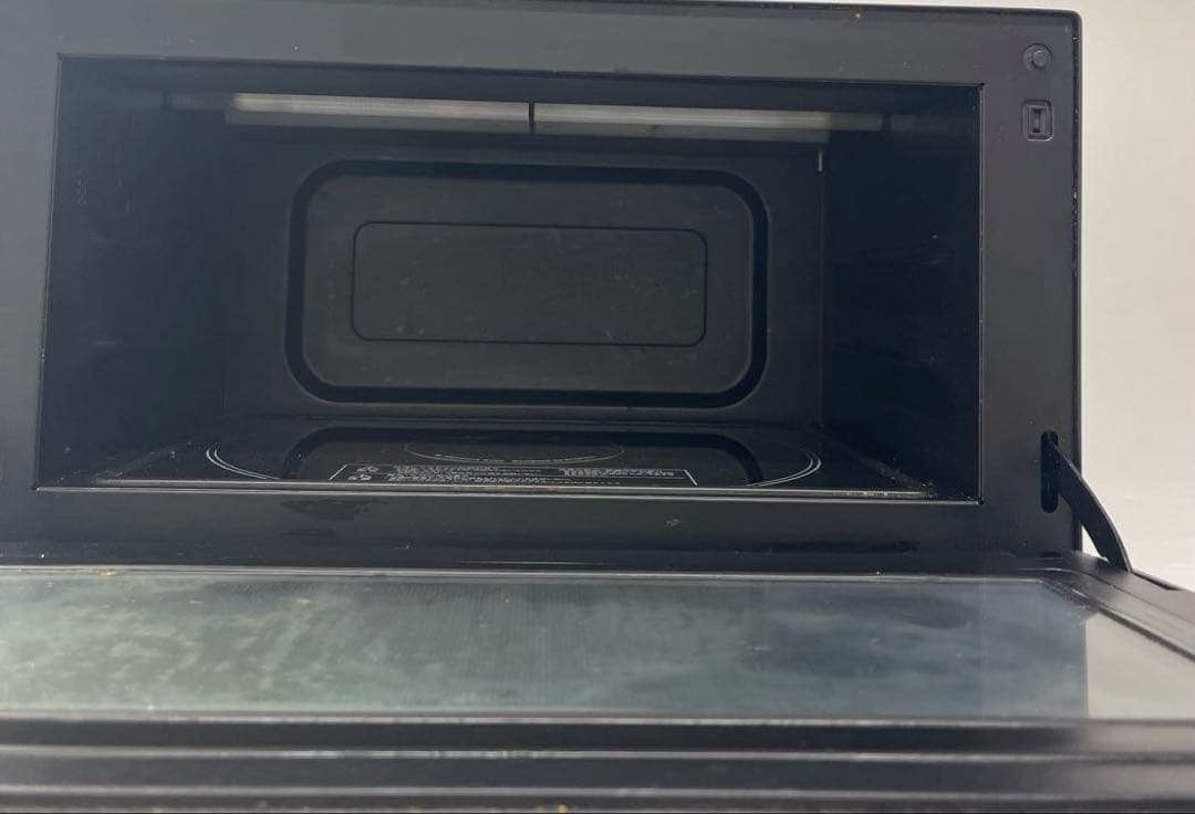バルミューダ　レンジ　黒　動作確認済み　オーブン機能未使用