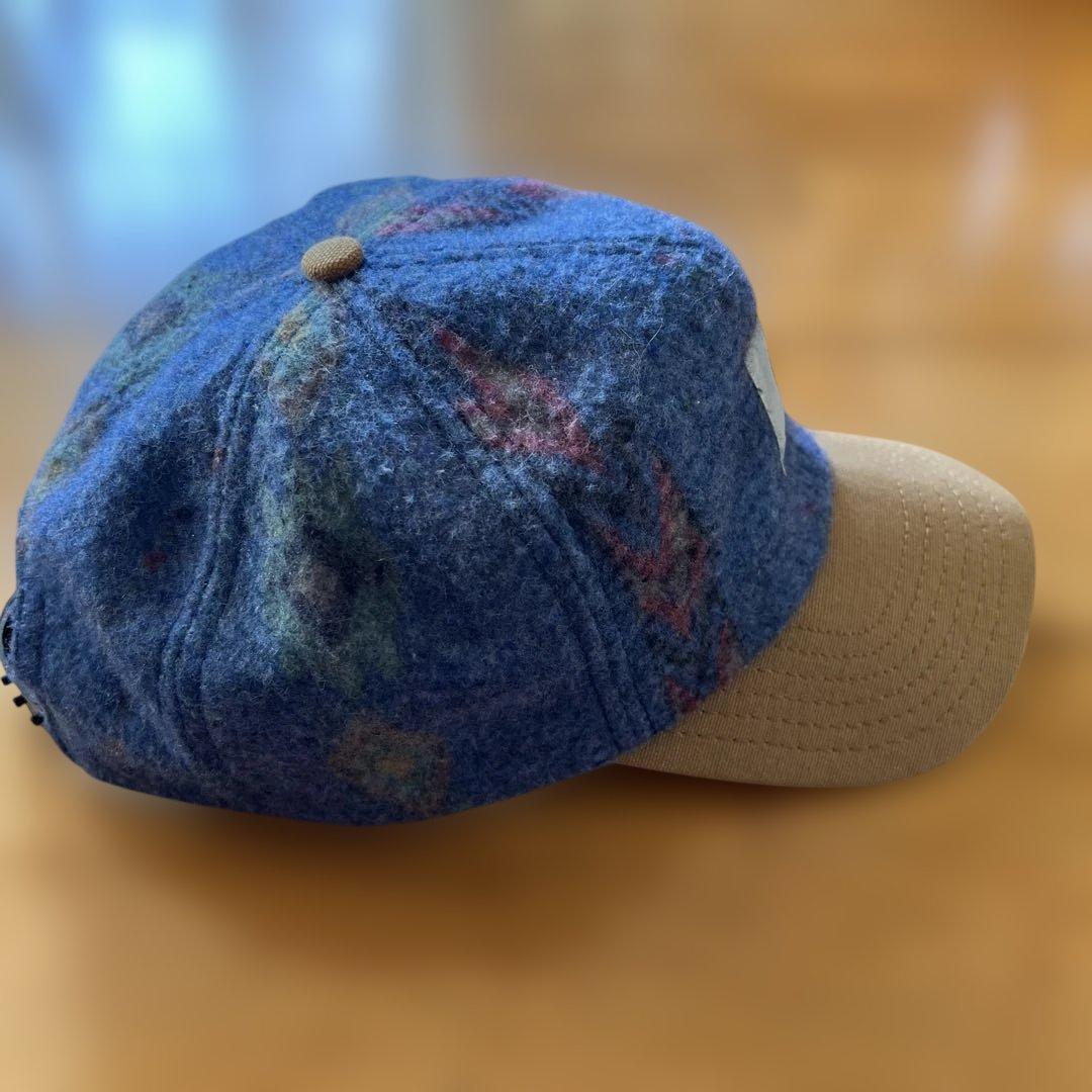 希少USA製 90s Carhartt ネイティブ ブランケットダック キャップ