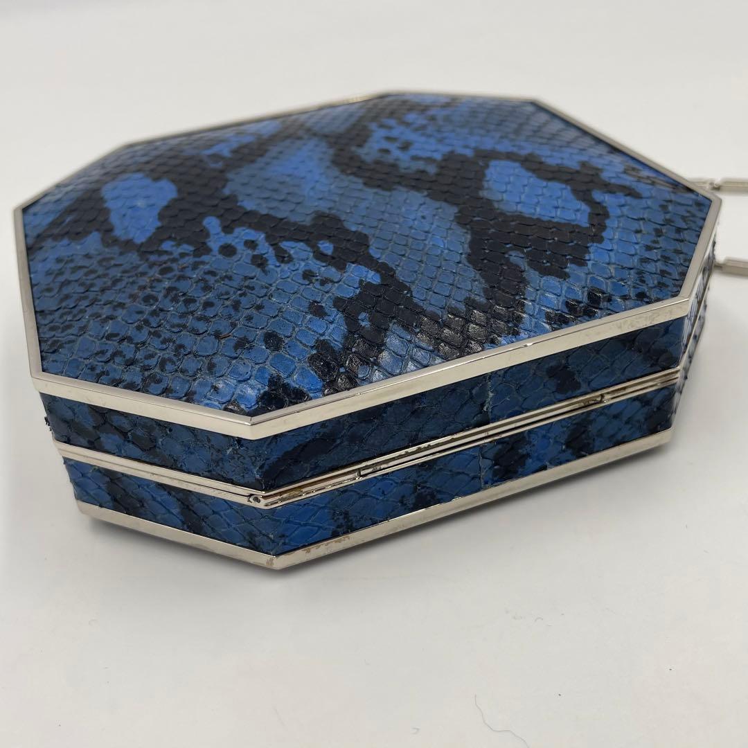 ジバンシー エキゾチックレザー チェーン パーティーバッグ アクセサリーポーチ