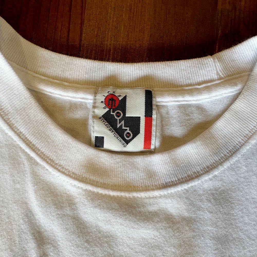 復刻版Bricks-Mono Tシャツ/白(2024.6/6~6/9限定販売品)