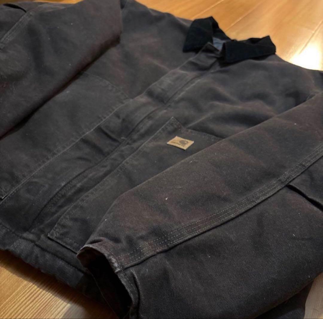 カーハートARCTICジャケット　デトロイトジャケット ジョニーデップ 古着