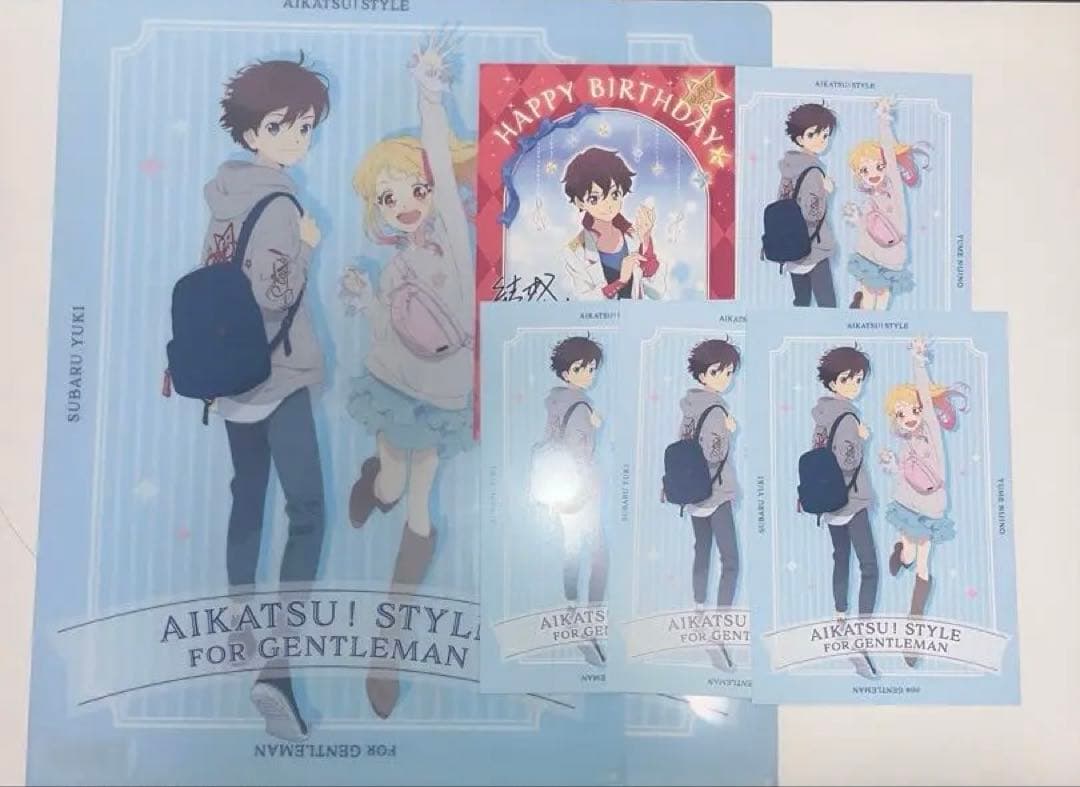 アイカツスターズ すばゆめ ゆめすば クリアファイル ポストカード アクスタ 缶