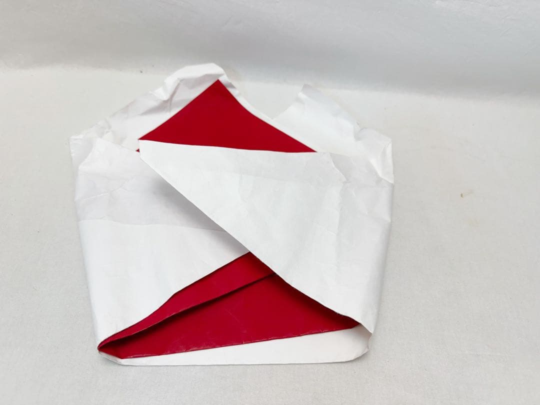 ほぼ未使用 茶道具 丸三宝 お正月飾り紅白敷紙付 床飾り 海老飾り 長のし 元箱