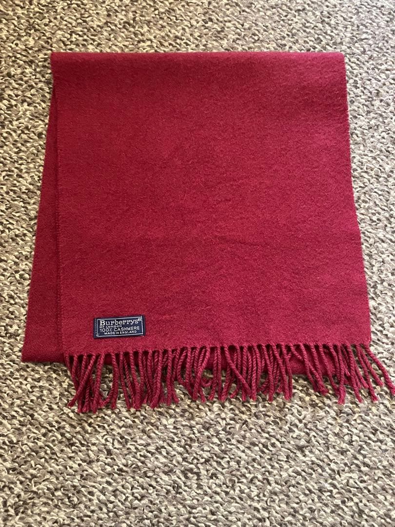 Burberrys 100% カシミヤ　マフラー　イングランド製