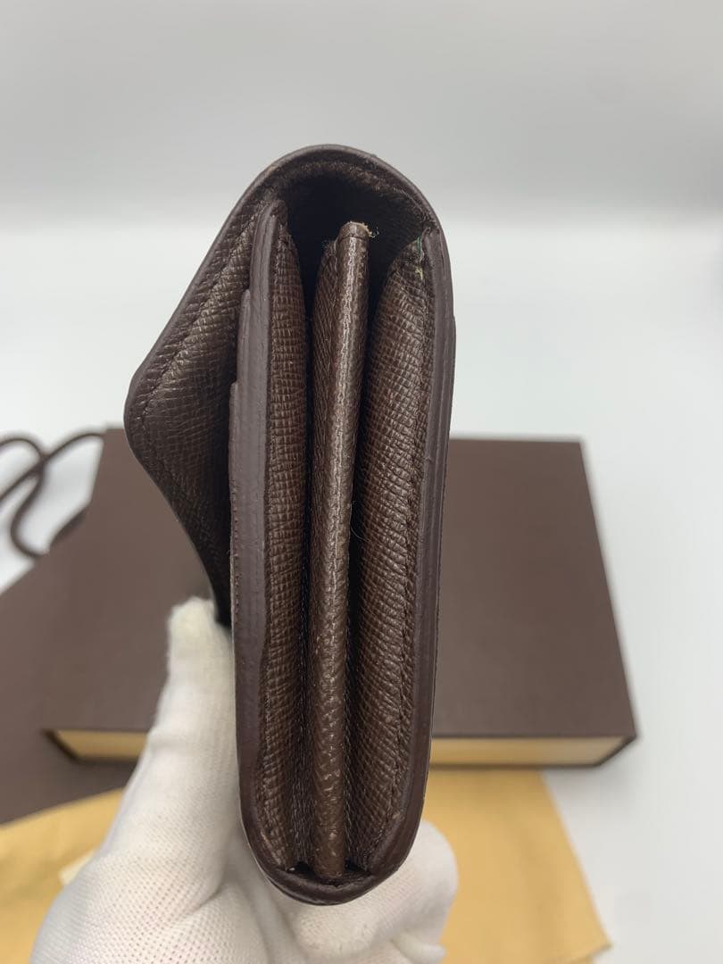 ✨ルイヴィトン✨ポルトフォイユ　サラ　ダミエ　カード16枚　長財布 P55