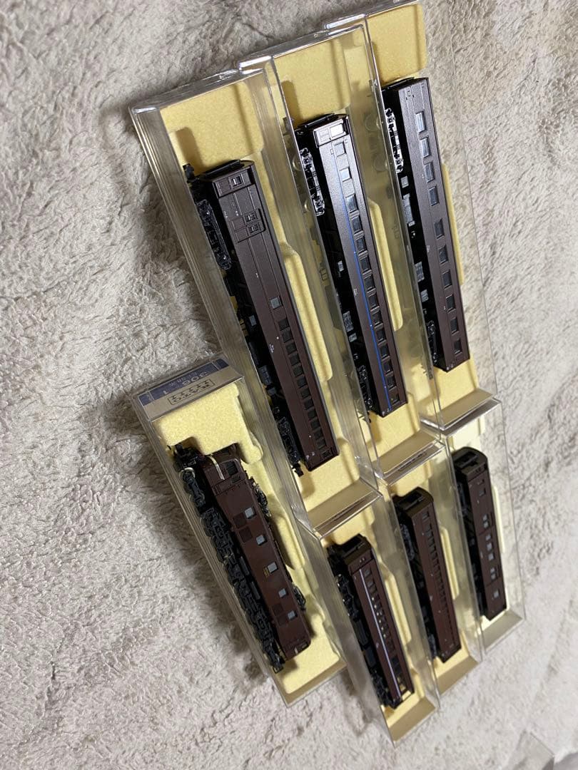 Nゲージ　ＫＡＴＯ カトー EF58茶　306-1　7両セット　当時物　レア商品