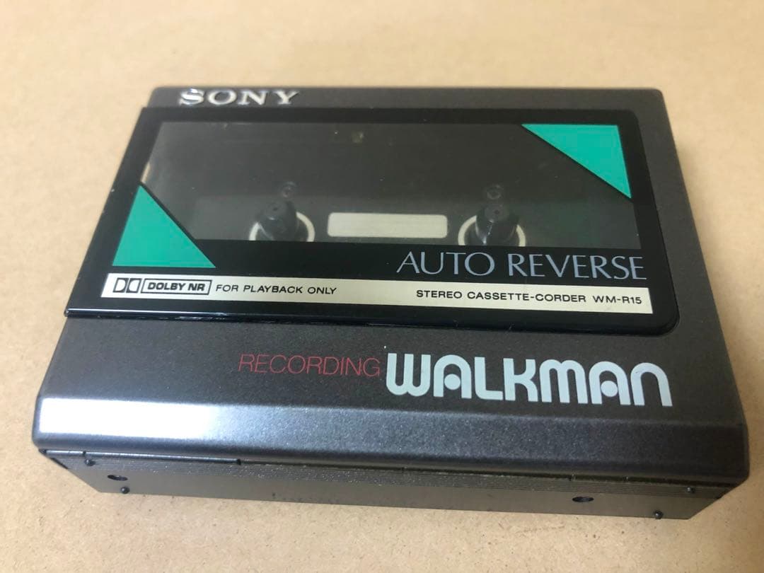 【ジャンク】SONY WALKMAN WM-R15 カセットプレーヤー