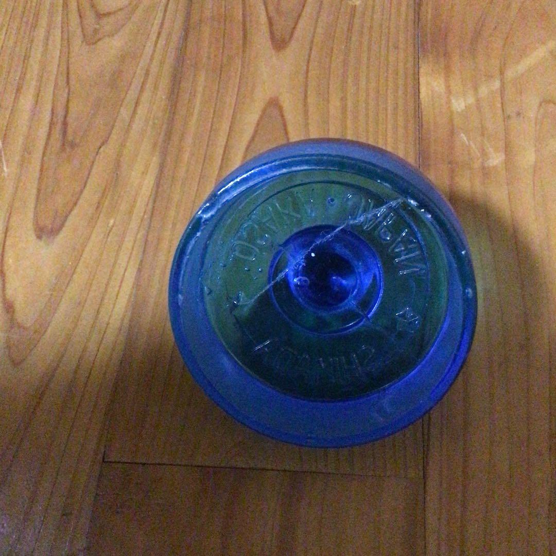 ガラス瓶　インテリア　昭和レトロ　OSAKA、JAPAN、SHIMADA