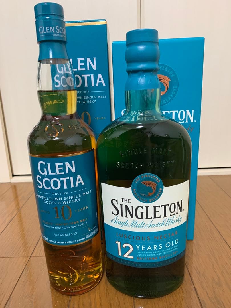 The Singleton 12年 & Glen Scotia 10年 セット