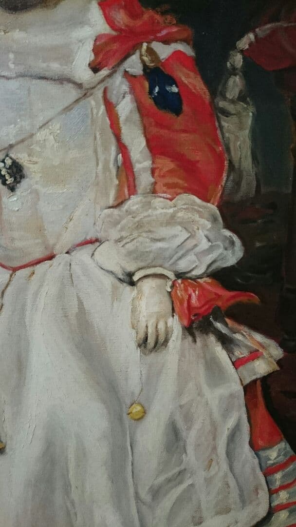 ベラスケス 油彩模写F５０ 117×92㎝ フェリペ王子