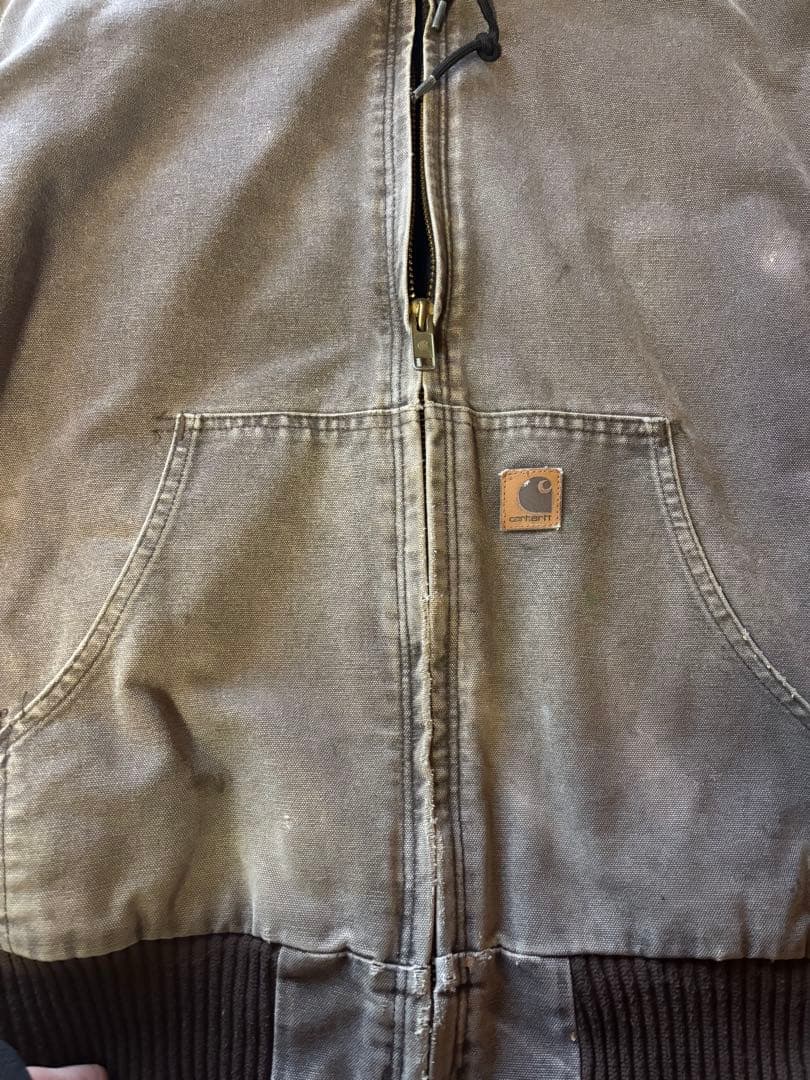 カーハート　アクティブジャケット　焦茶