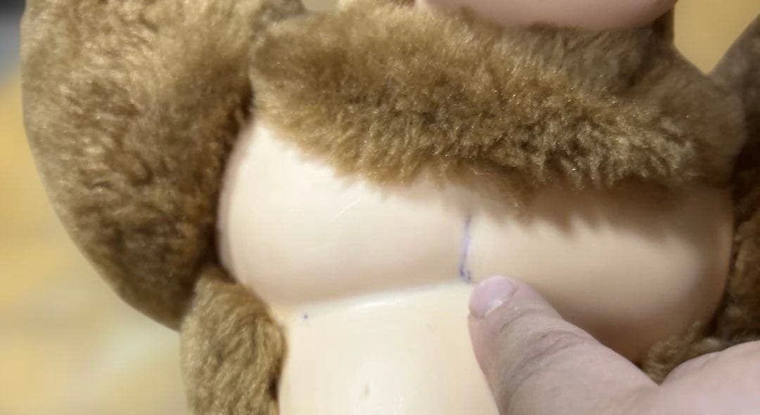 希少品 1994年 アクションポーズ 特大ドンキーコング ソフビ レトロ