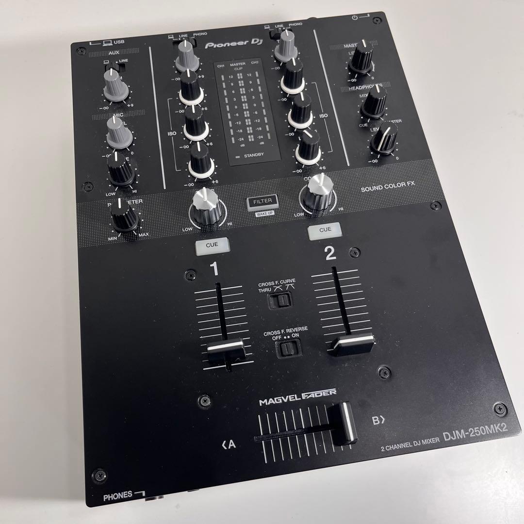 Pioneer DJ DJM-250MK2 2チャンネルミキサー