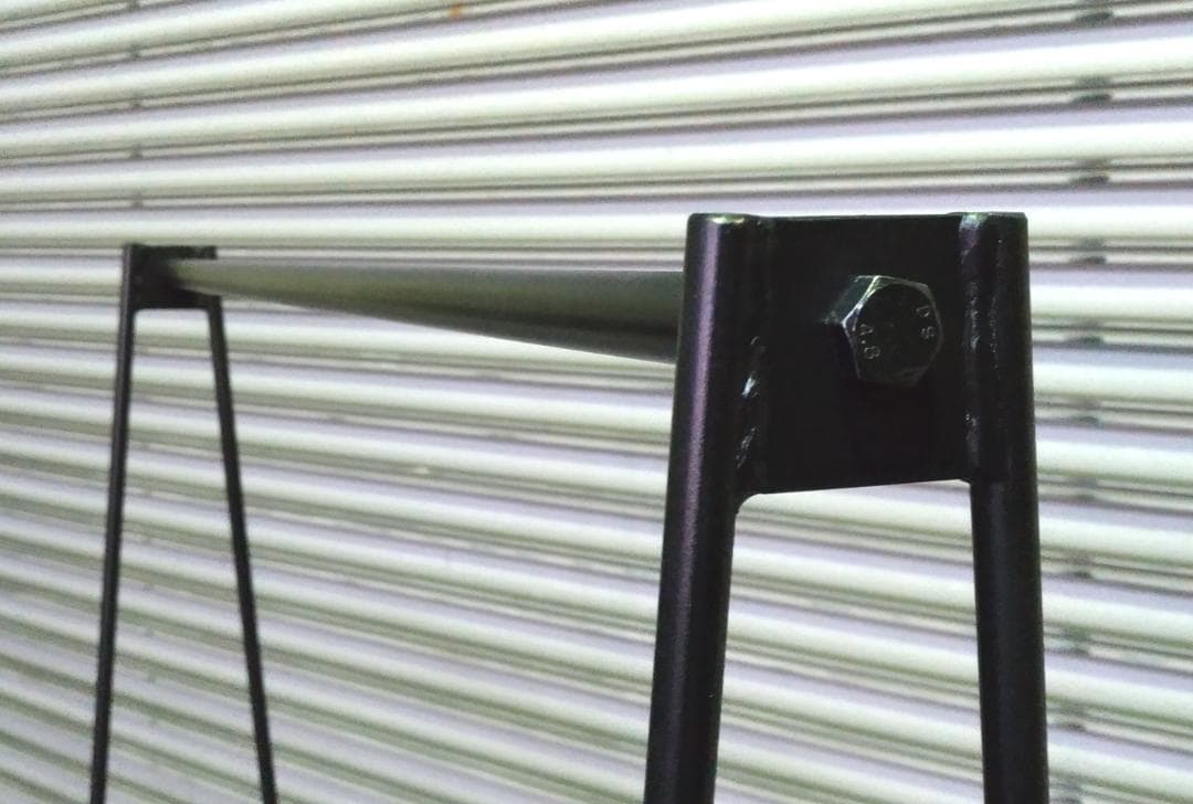 ２台セット　ハンガーラック アイアン アンティーク 組立 店舗什器 展示 転売